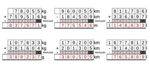  12_69 Addition Subtraktion Merkzahl Komma kg_m_ml sechsstellig